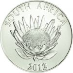 Walter a Albertina Sisulu 2012, stříbrná mince