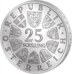 Silver Coin - 25 Shillings