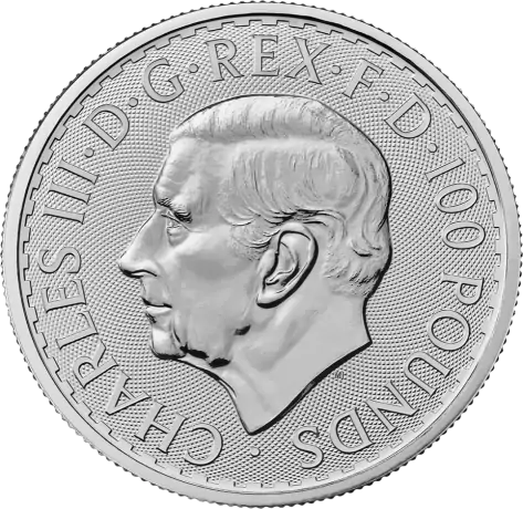 Platinová mince Británie Charles III 2024, 1 oz 