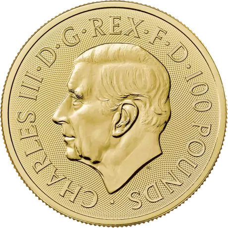 Zlatá investiční mince The Royal Arms (Státní znak) 2023, 1 oz