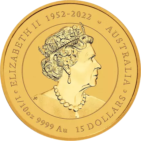 Zlatá mince Lunární série III - Rok Draka 2024, 1/10 oz