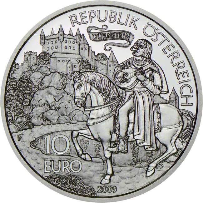 Richard Lví srdce v Dürnsteinu, stříbrná mince
