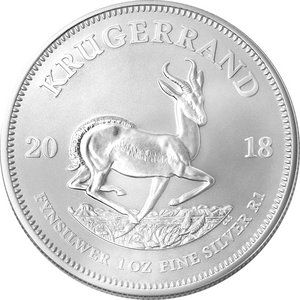Stříbrná mince Krugerrand  1 oz různé roky