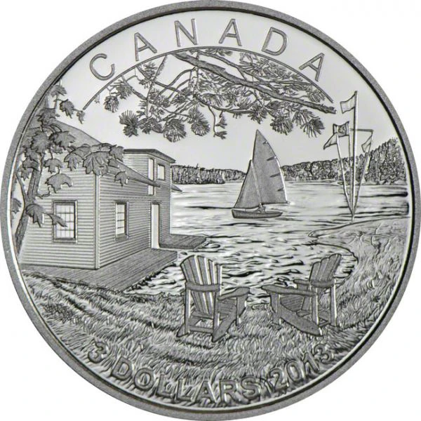3 dolar Stříbrná mince Martin Short představuje Kanadu PP