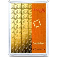 Gold Bar Valcambi 100 x 1 g Combibar