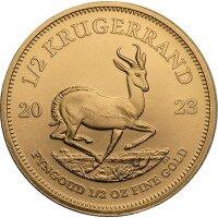 Zlatá mince Krugerrand 1/2 Oz různé roky