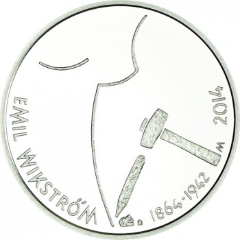 20 Euro Stříbrná mince Emil Wikström PP