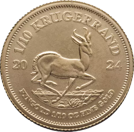 Gold coin Krugerrand 1/10 Ounce