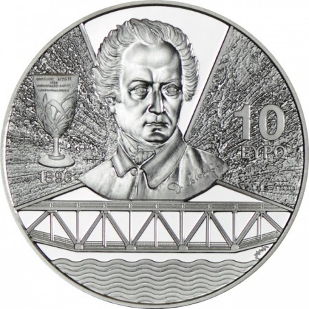10 Euro Stříbrná mince Éra oceli a skla 1 Oz