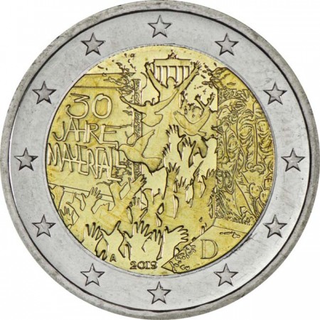 2 Euro CuNi Pád Berlínské zdi - A