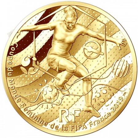 50 Euro Zlatá mince 2019 FIFA Světový pohár žen - Afrika