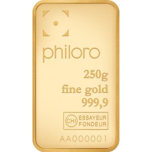 Gold Bar Philoro 250 g