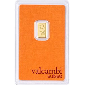 Gold Bar Valcambi 1 g