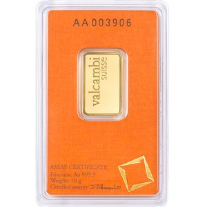 Gold Bar Valcambi  10 g 