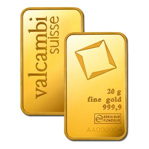 Gold Bar Valcambi  20 g 