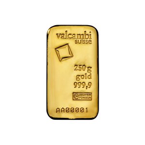 Gold Bar Valcambi  250 g 