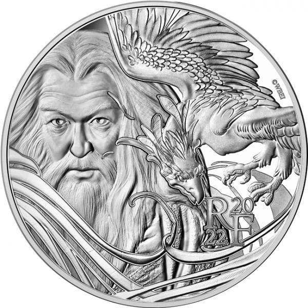 Fawkes, Fénix prof. Brumbála ve stříbře