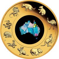 Zlatá mince Velká jižní země 2 Oz 2022