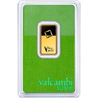 Zlatý slitek Valcambi 10 g  - Zelené zlato