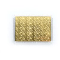 Zlatý slitek Valcambi 50x1g Combibar  