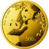 Gold coin Panda 30 g - 2023