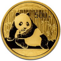 Zlatá mince Panda 1 Oz  - 2015