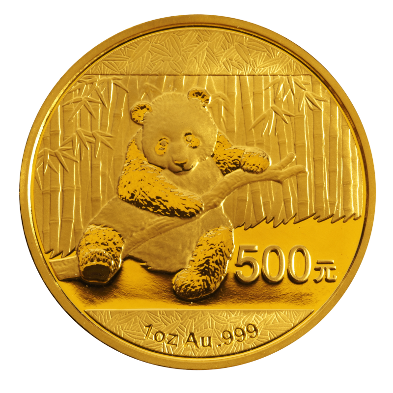 Zlatá mince Panda 1 Oz - 2014