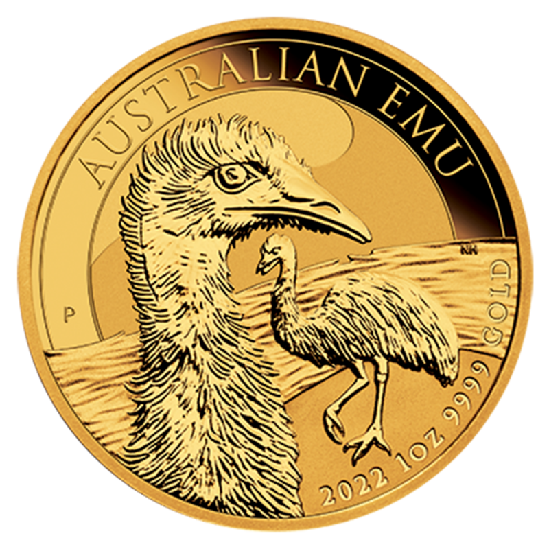 Zlatá mince Emu 1 Oz 2022