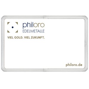 Zlatý slitek Philoro 0,5 g - dárková karta Speciální den