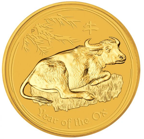 Zlatá mince Lunární serie II - Rok Buvola 2009