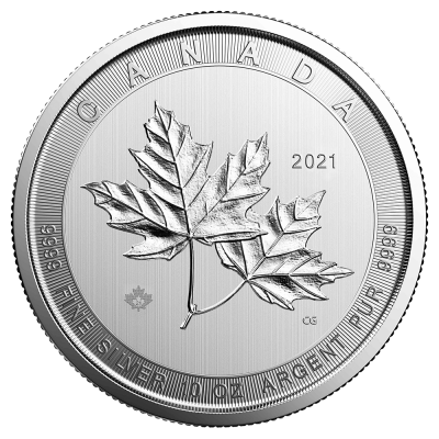 Stříbrná mince Maple Leaf - různé roky, 10 oz 