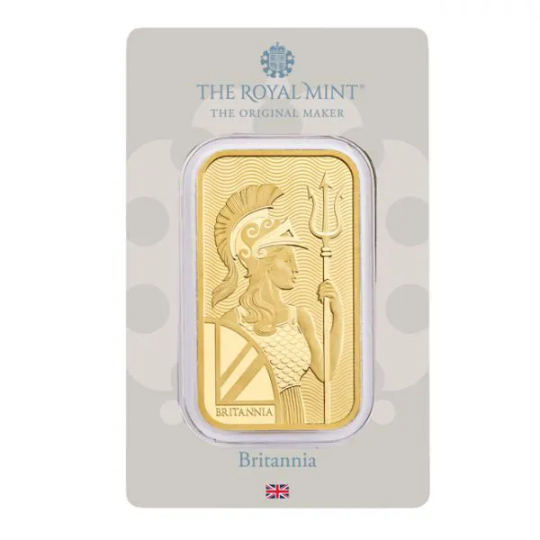 1 Oz Gold Bar - Royal Mint