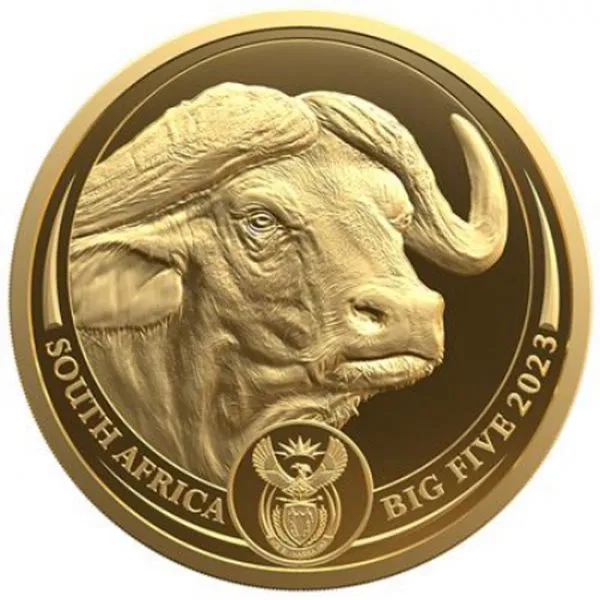 Big Five II - Bůvol 2023, 1 oz zlata