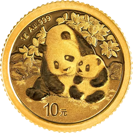 Gold coin  Panda 1 g - 2024