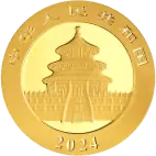 Gold coin  Panda 1 g - 2024