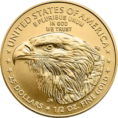 Zlatá mince American Eagle 2026, 1/2 oz