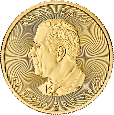 Zlatá mince Maple Leaf 2024, 1 oz