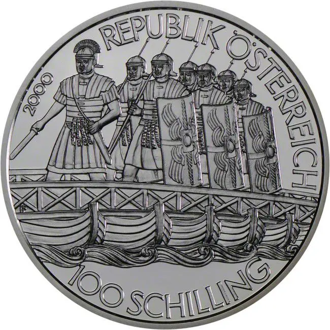 Římané, stříbrná mince