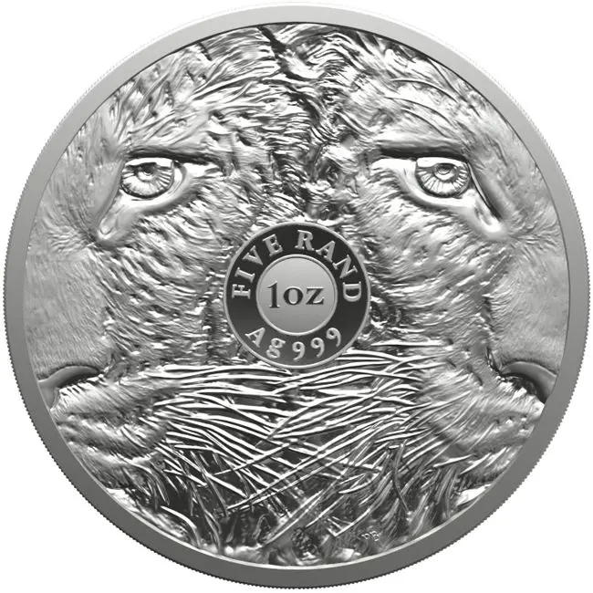 Big Five II - Leopard 2023, stříbrná mince v blistru, 1 oz