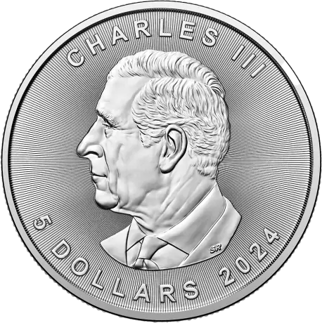 Stříbrná mince Maple Leaf 2024, 1 oz