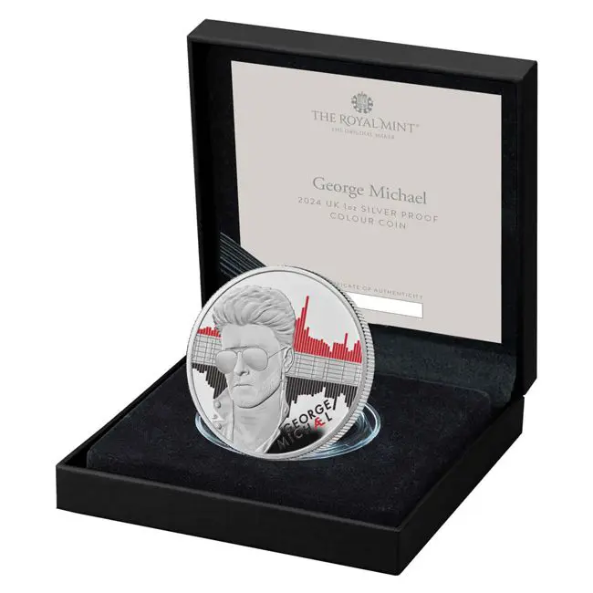 George Michael, 1 oz stříbra