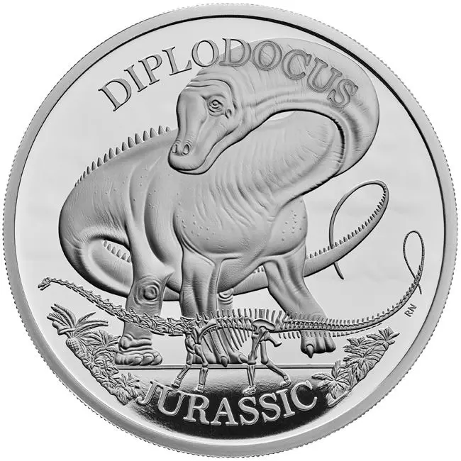 Diplodocus stříbrný