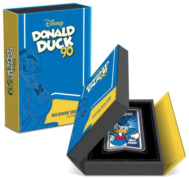 Donald Duck, 1 oz stříbra