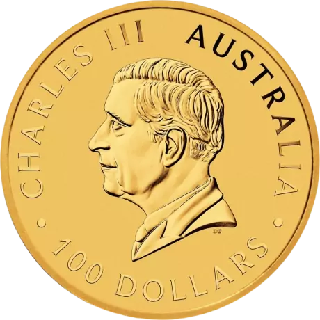Zlatá mince ke 125. výročí mincovny Perth Mint, 1 oz