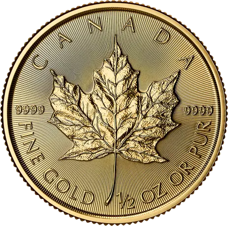 Zlatá mince Maple Leaf 2026, 1/2 oz