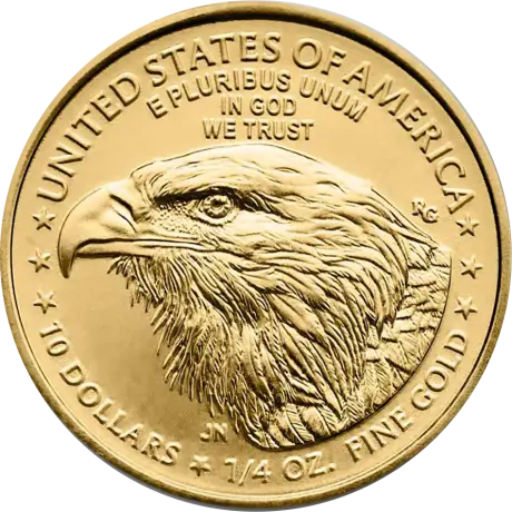 Zlatá mince American Eagle 2026, 1/4 oz