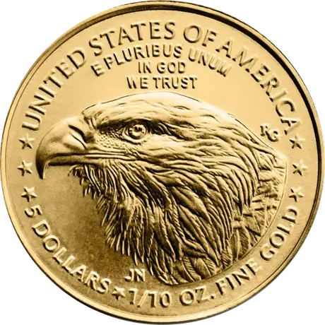 Zlatá mince American Eagle 2026, 1/10 oz