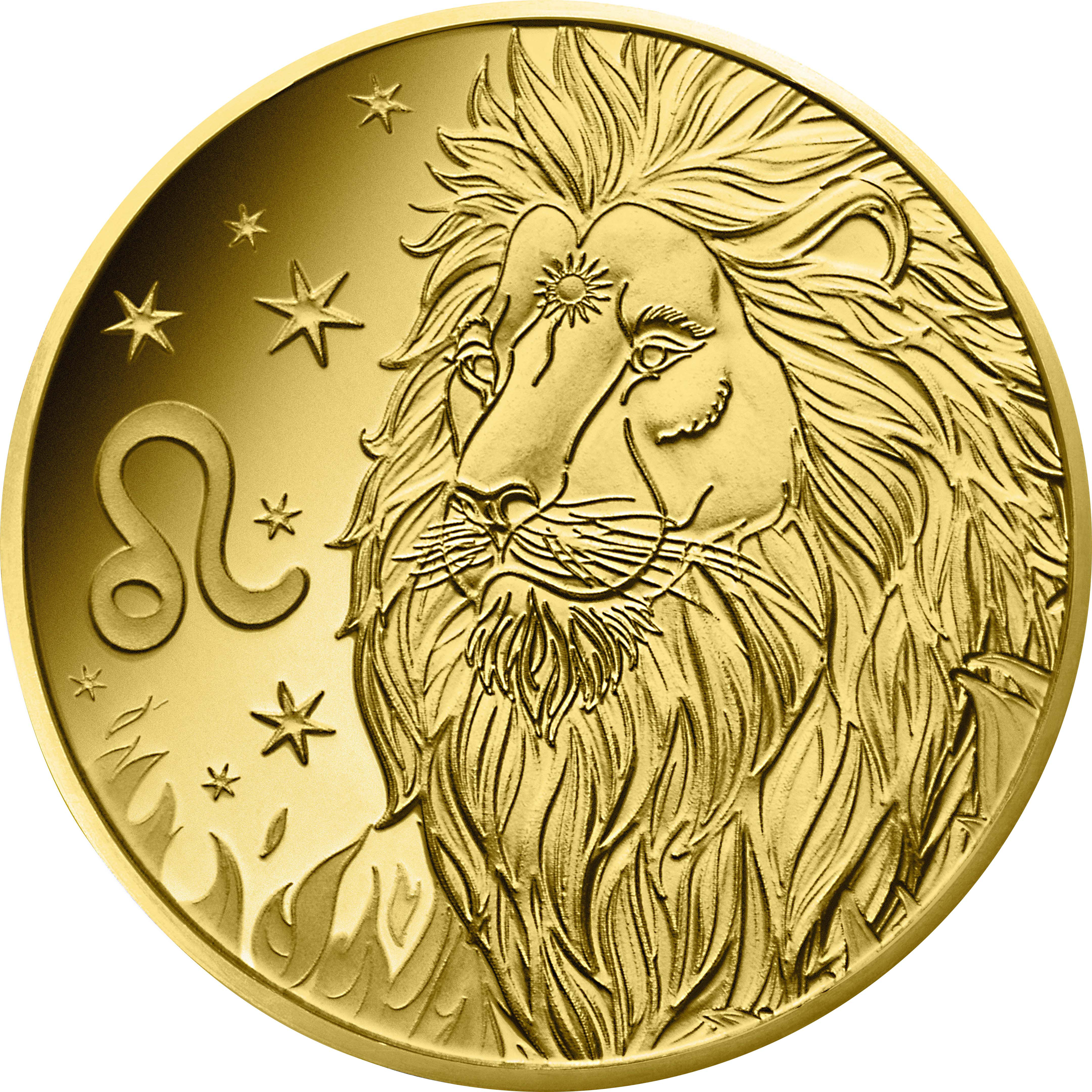Lev 2026, zlatá mince v etuji
