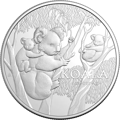 Stříbrná mince Koala 2026, 1 oz