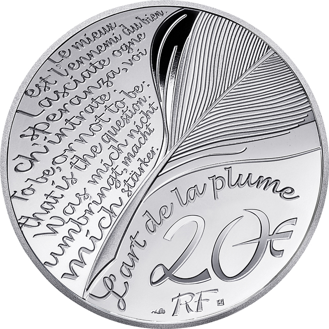 Umění pera: Agatha Christie - spisovatelka 2026, stříbrná mince v etuji, 1 oz
